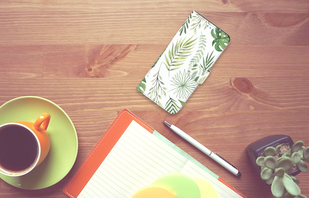 Motorola Moto E32 | Moto E32s Hoesje Leaves