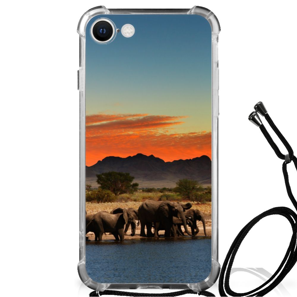 iPhone SE 2022 | 2020 | 8 | 7 Case Anti-shock Olifanten