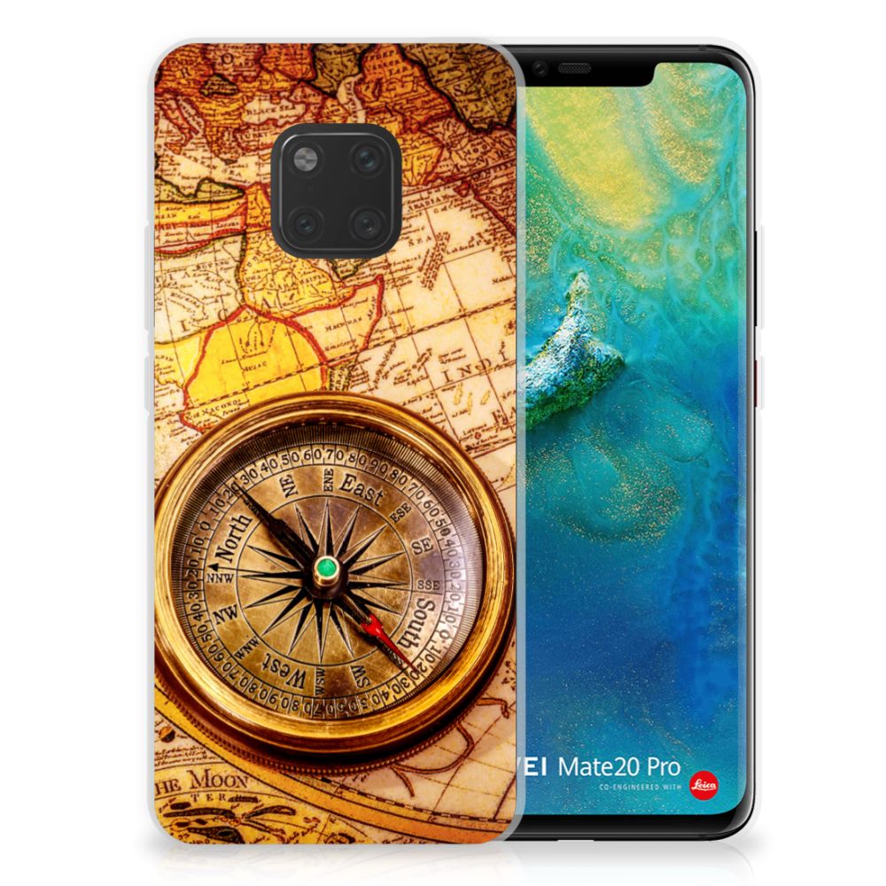 Huawei Mate 20 Pro Siliconen Back Cover Kompas