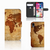 Apple iPhone Xr Flip Cover Wereldkaart