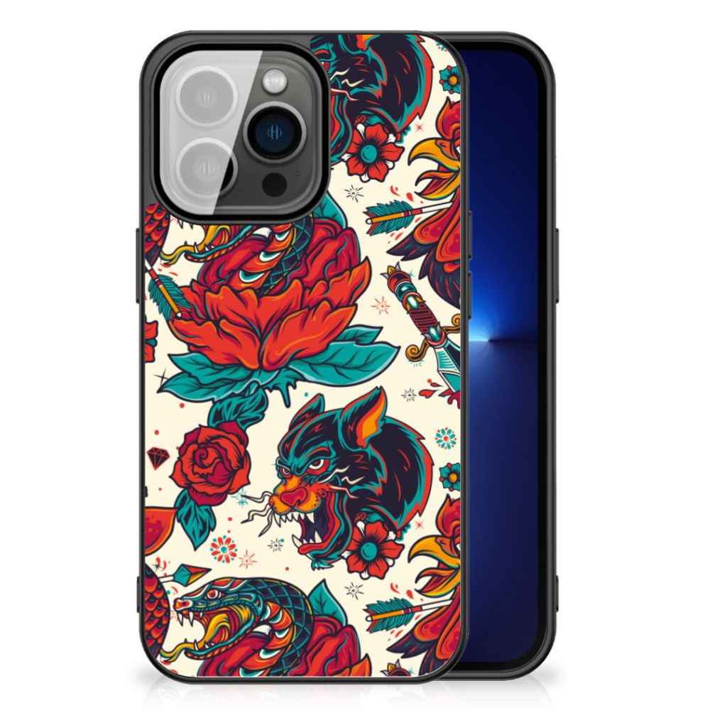 Silicone Back Case voor iPhone 13 Pro Old Skool B2C Telecom