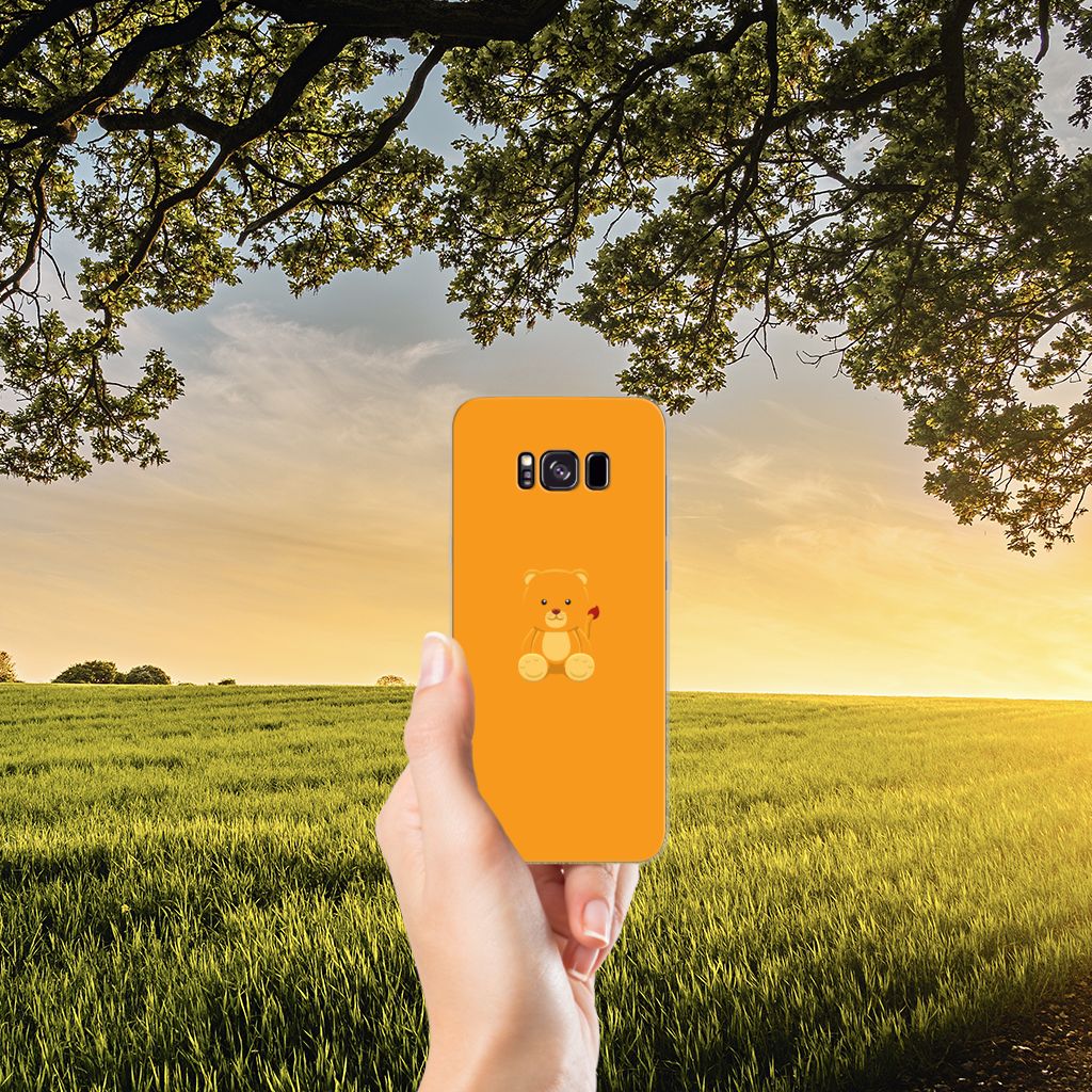 Samsung Galaxy S8 Plus Telefoonhoesje met Naam Baby Beer