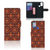 Alcatel 1S (2021) Telefoon Hoesje Batik Brown