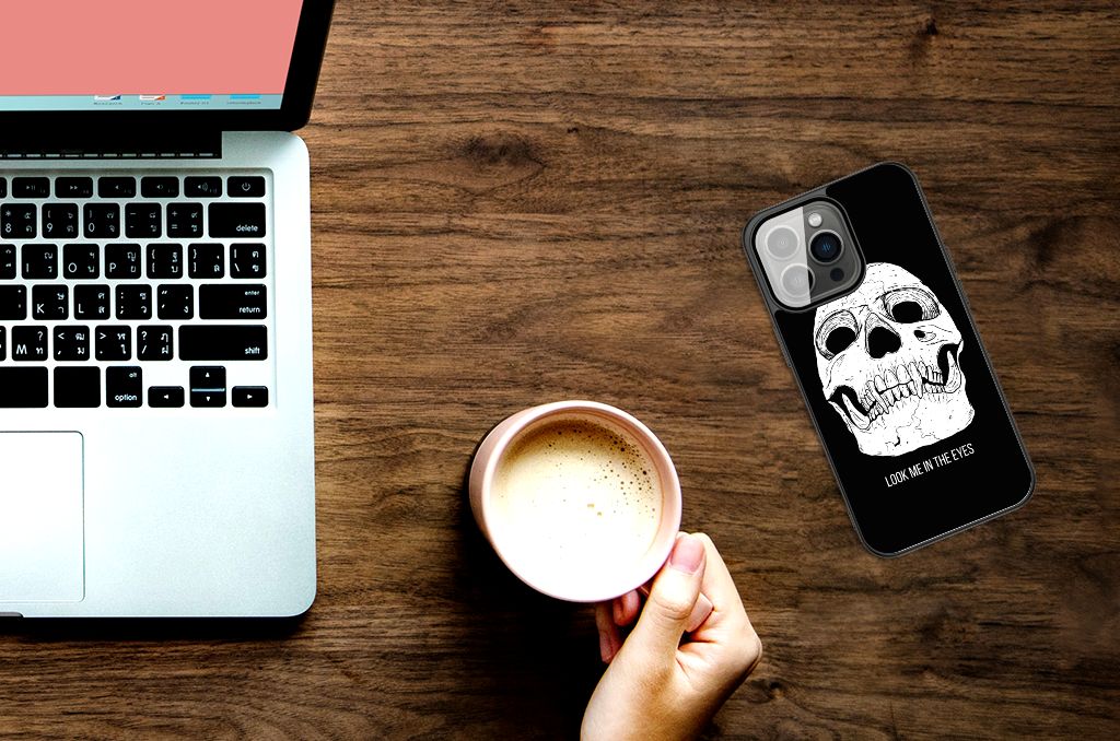 Telefoonhoesje iPhone 13 Pro Max Skull Eyes B2C Telecom