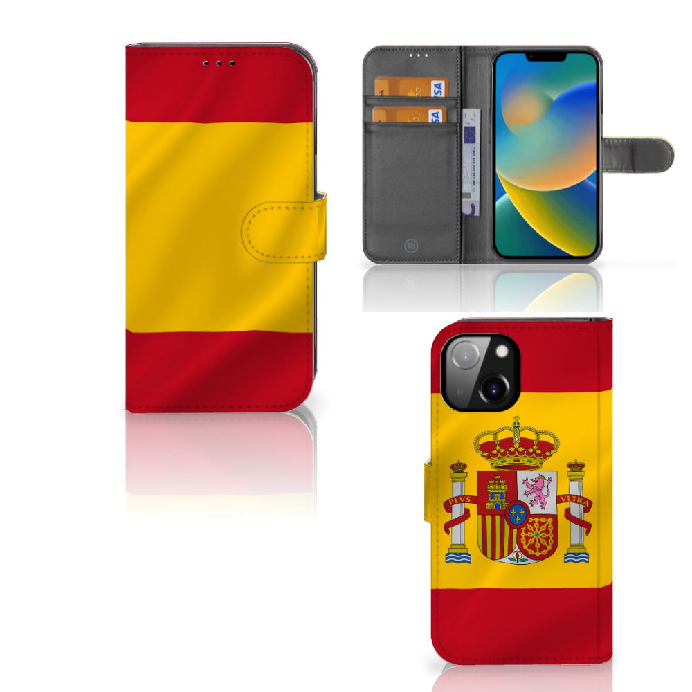Apple iPhone 14 Bookstyle Case Spanje