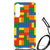 Samsung Galaxy S23 Plus Doorzichtige Silicone Hoesje Blokken B2C Telecom