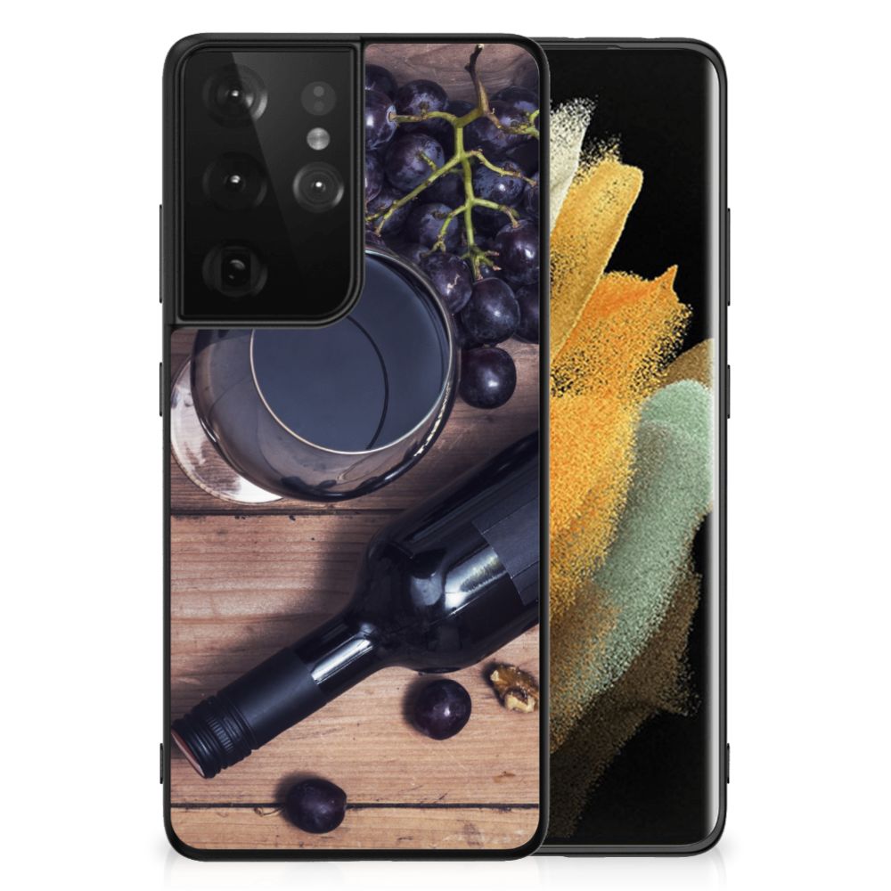 Samsung Galaxy S21 Ultra Back Cover Hoesje Wijn B2C Telecom