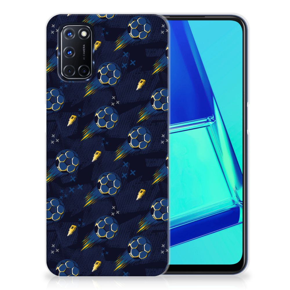 TPU bumper voor OPPO A52 | A72 Voetbal