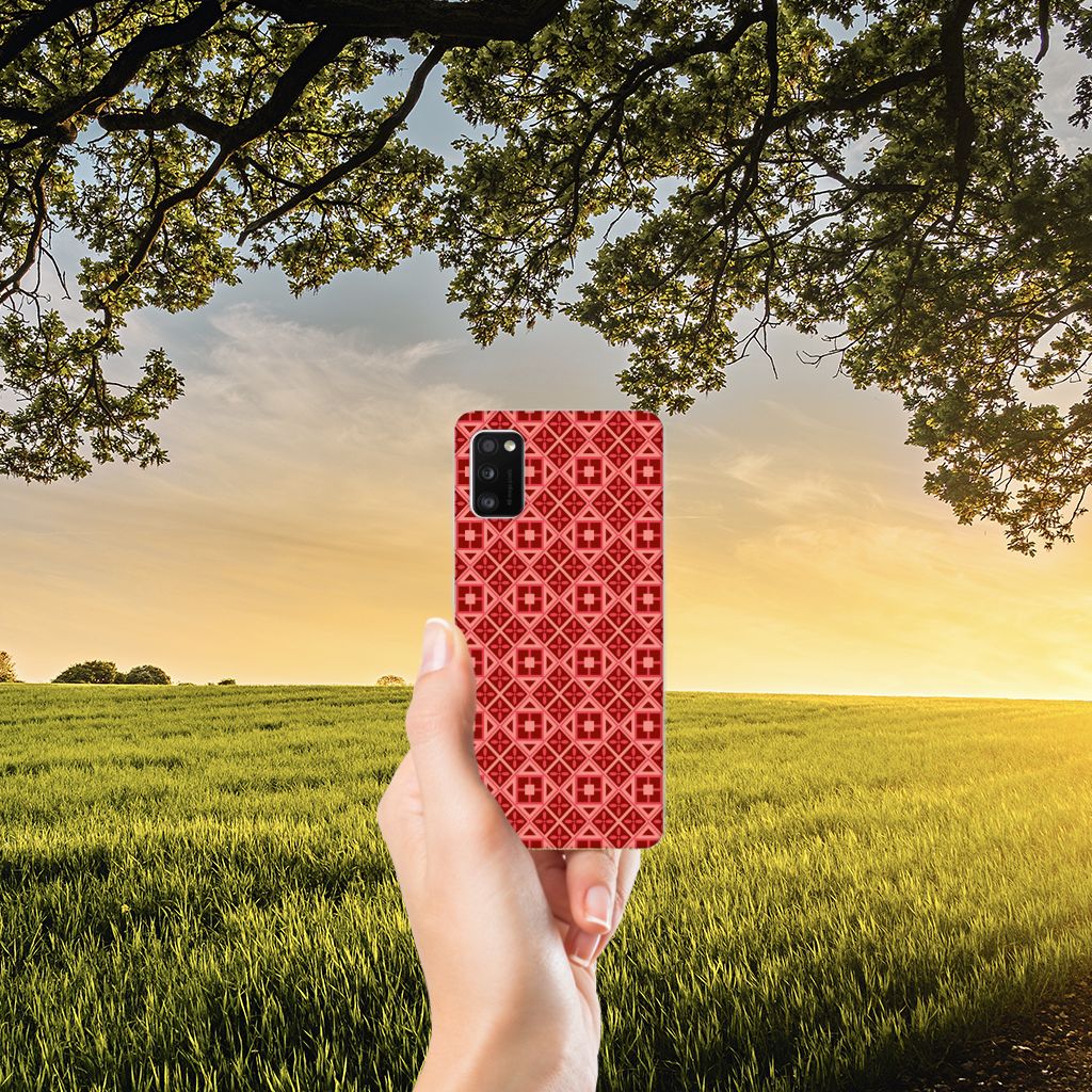 Samsung Galaxy A41 TPU bumper Batik Rood B2C Telecom