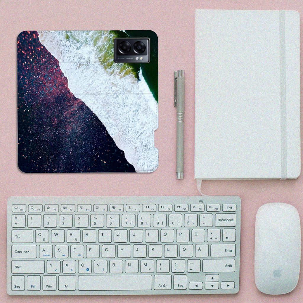 OPPO A77 5G | A57 5G Stand Case Sea in Space - B2C Telecom