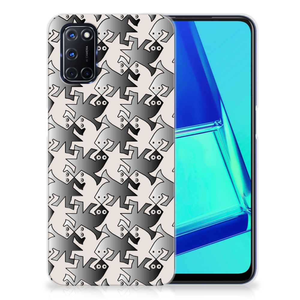 OPPO A52 | A72 TPU Hoesje Salamander Grey