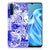 Silicone Back Case OPPO A91 Angel Skull Blauw B2C Telecom