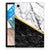 Samsung Galaxy Tab A8 2021/2022 Tablet Back Cover Marmer Wit Zwart - Origineel Cadeau Man - B2C Telecom