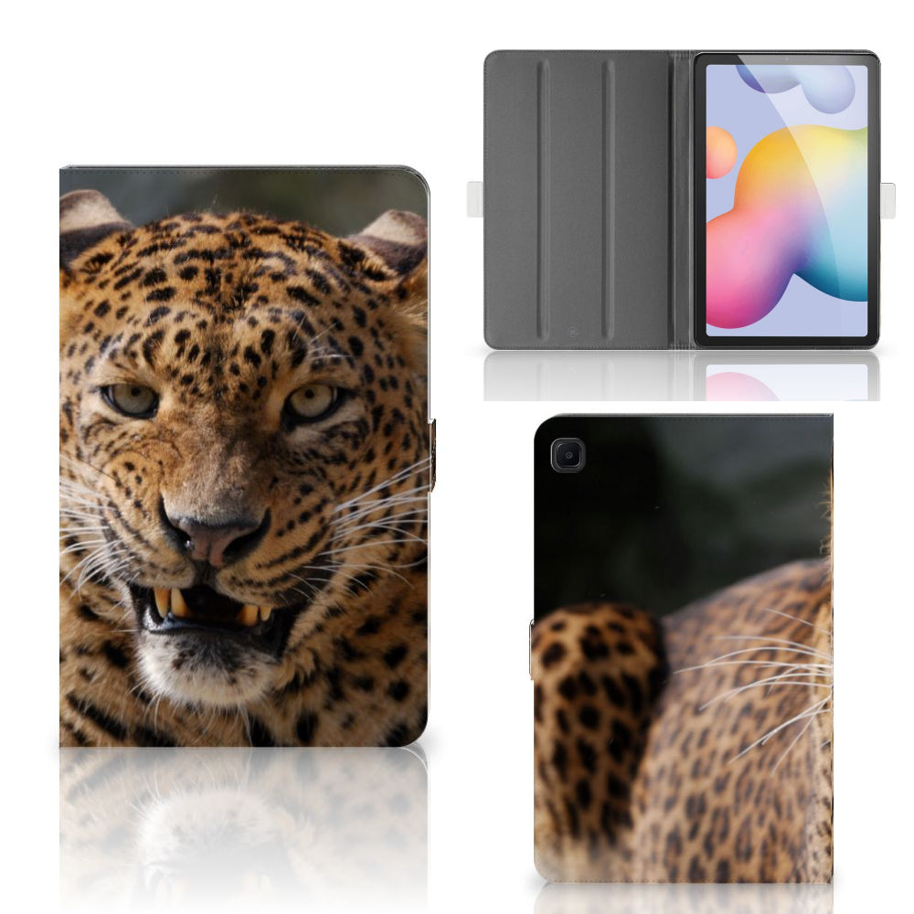Samsung Galaxy Tab S6 Lite | S6 Lite (2022) Flip Case Luipaard