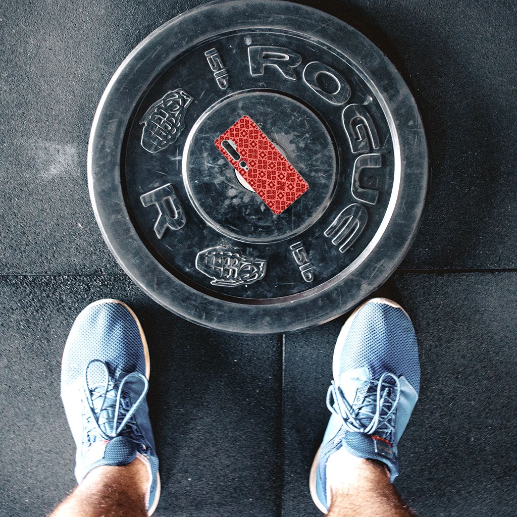 Xiaomi Mi Note 10 Pro TPU bumper Batik Rood