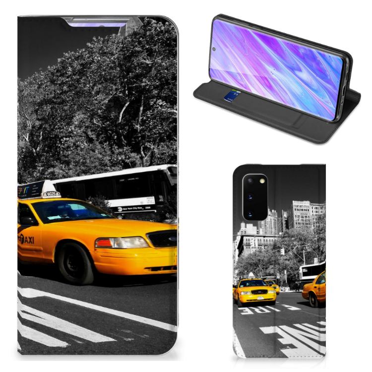Samsung Galaxy S20 Book Cover New York Taxi - B2C Telecom