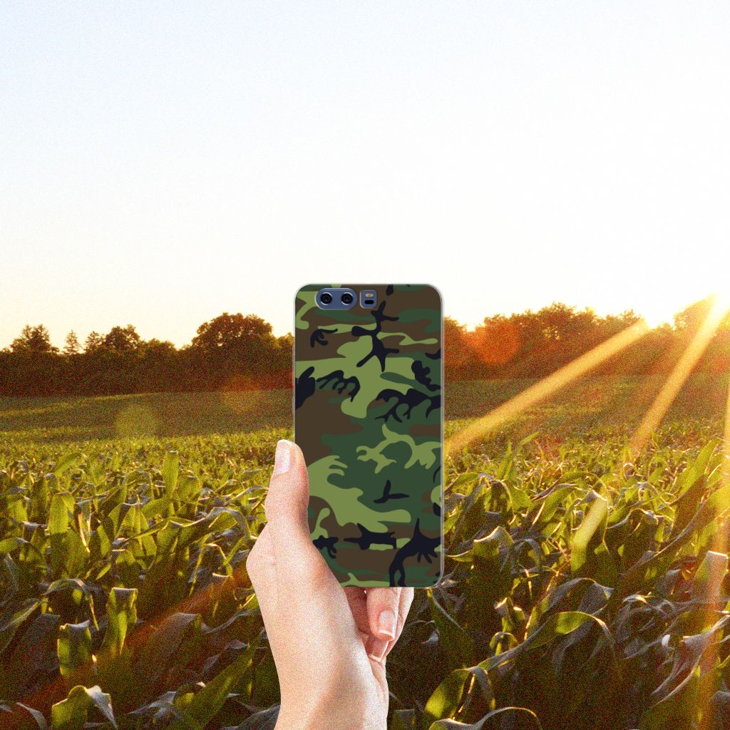 Huawei P10 Plus TPU bumper Army Dark