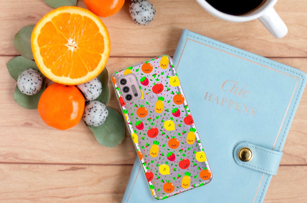 Motorola Moto G30 | G10 Siliconen Case Fruits B2C Telecom