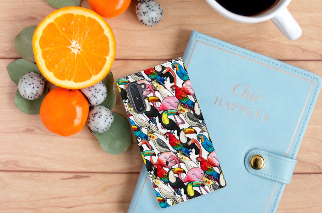 Samsung Galaxy Note 10 Hoesje maken Birds