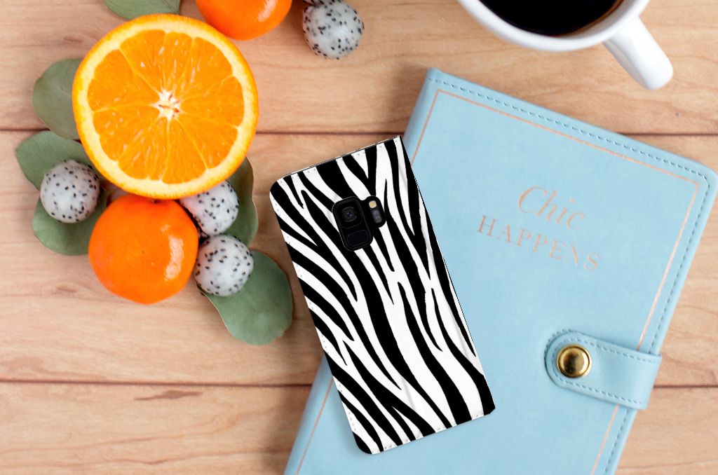 Samsung Galaxy S9 Hoesje maken Zebra