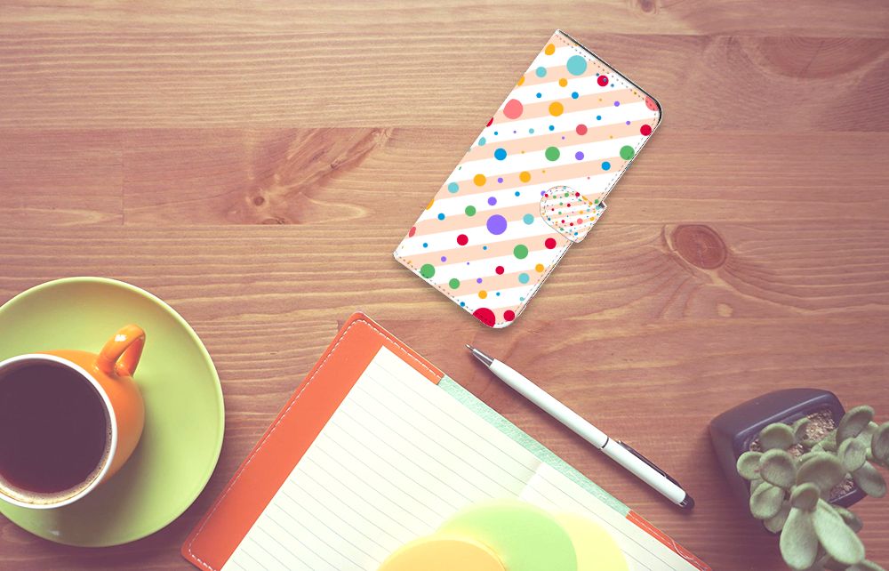 Motorola Moto E32 | Moto E32s Telefoon Hoesje Dots