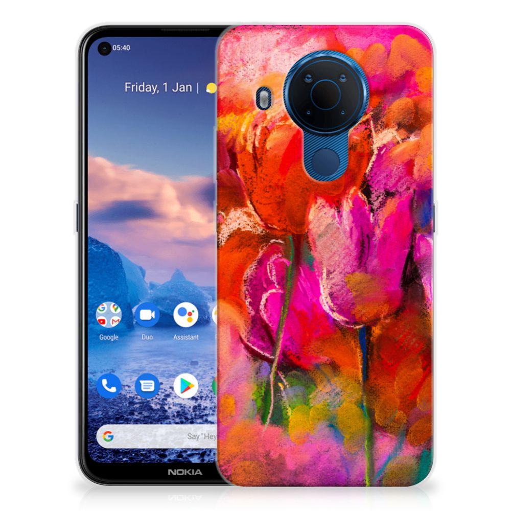 Hoesje maken Nokia 5.4 Tulips