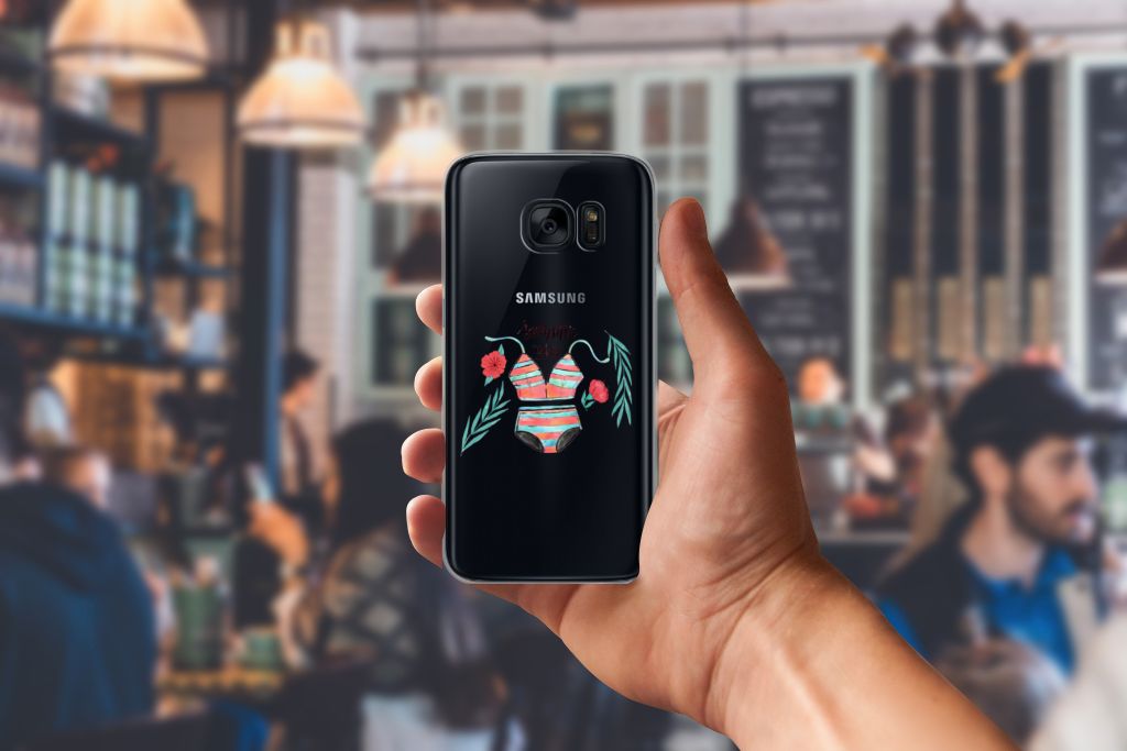 Samsung Galaxy S7 Telefoonhoesje met Naam Boho Summer