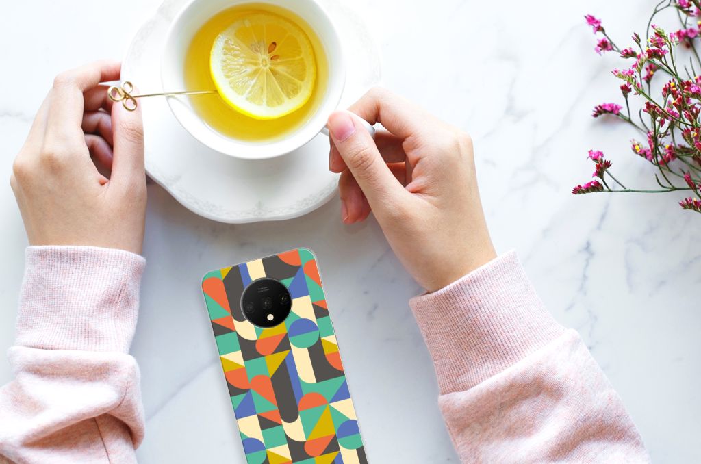 OnePlus 7T TPU bumper Funky Retro