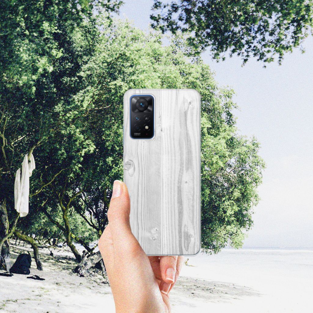 Xiaomi Redmi Note 11 Pro 5G Bumper Hoesje White Wood B2C Telecom
