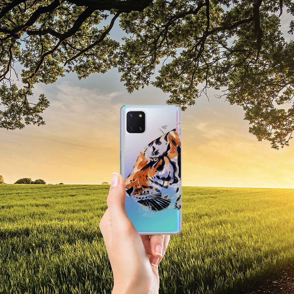 Hoesje maken Samsung Galaxy Note 10 Lite Watercolor Tiger B2C Telecom
