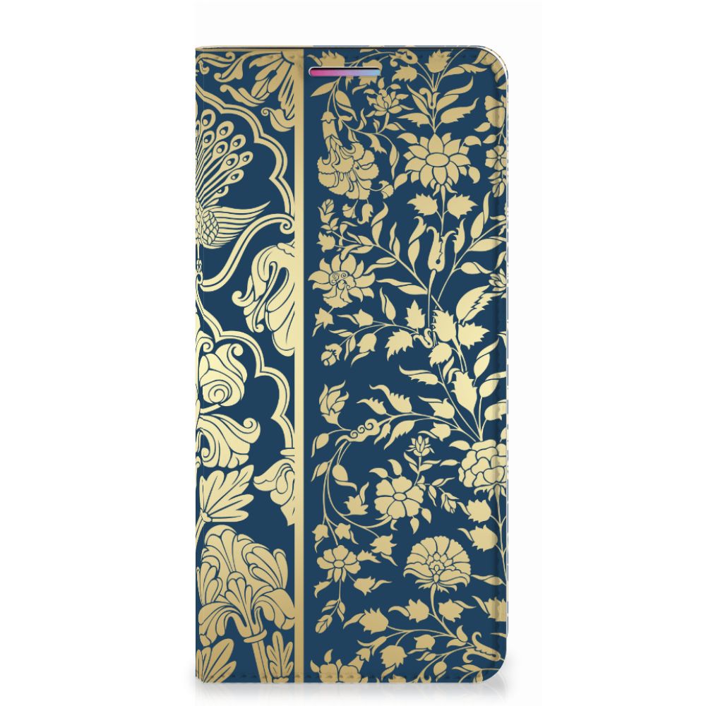 Motorola Moto G60s Smart Cover Beige Flowers - B2C Telecom