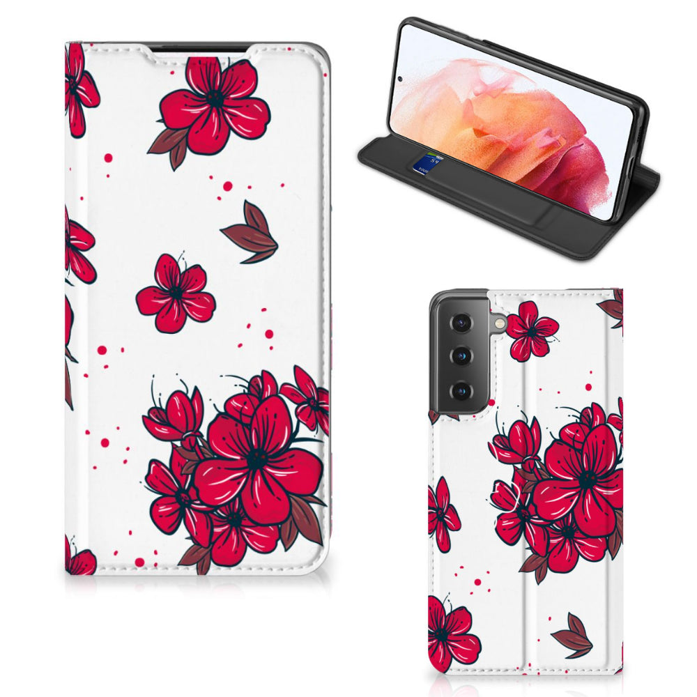 Samsung Galaxy S21 Smart Cover Blossom Red