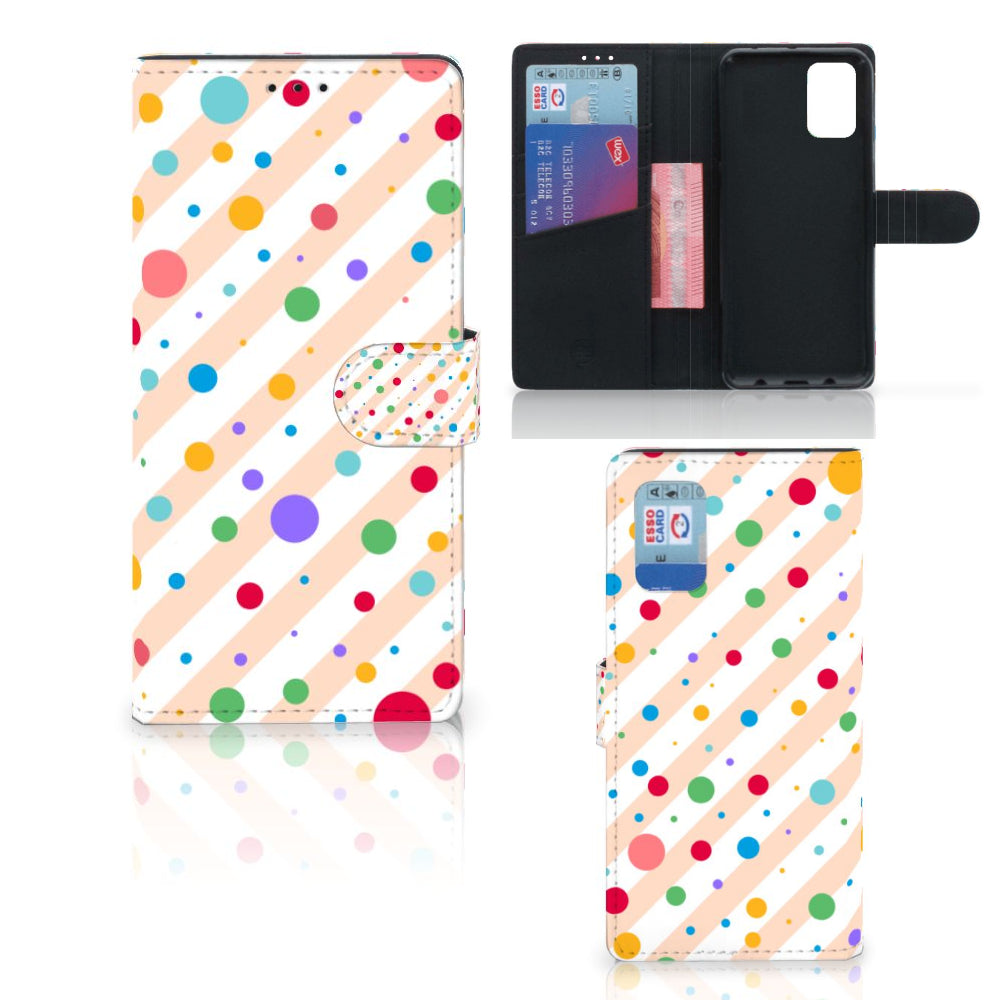 Samsung Galaxy A02s | M02s Telefoon Hoesje Dots