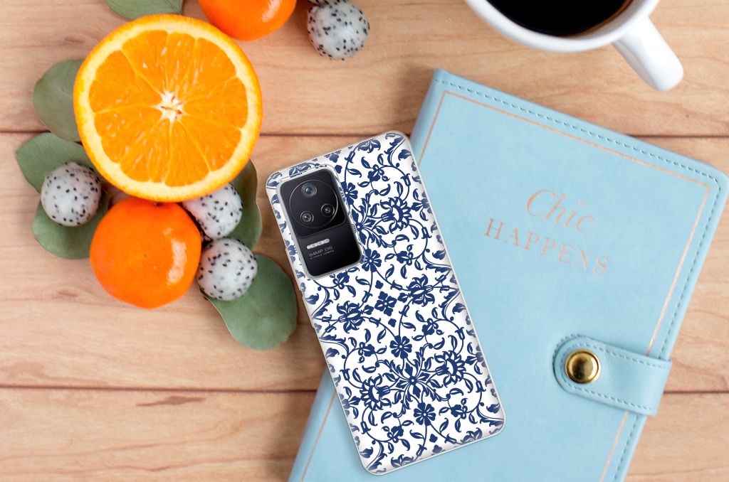 Xiaomi Poco F4 TPU Case Flower Blue B2C Telecom