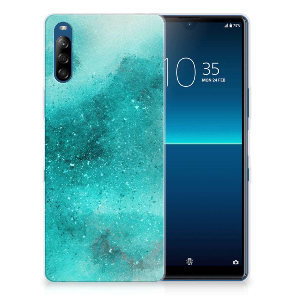Hoesje maken Sony Xperia L4 Painting Blue