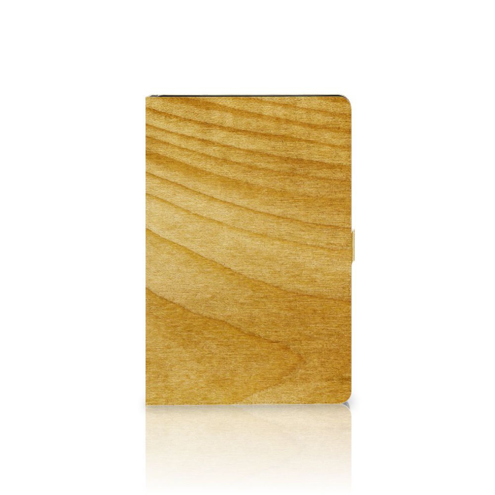 Samsung Galaxy Tab S7 FE | S7+ | S8+ Tablet Book Cover Licht Hout