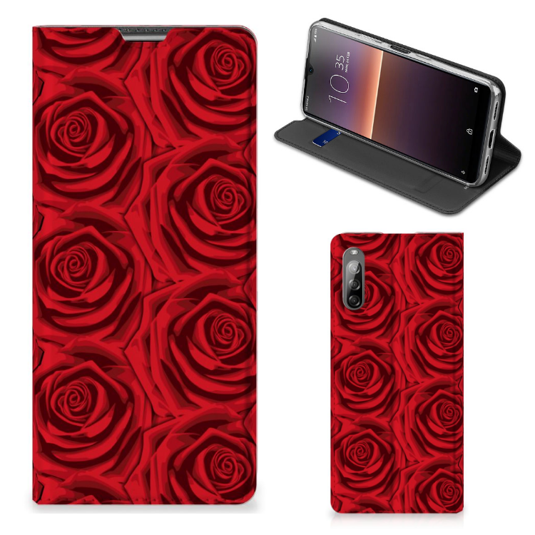Sony Xperia L4 Smart Cover Red Roses - B2C Telecom