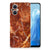OPPO Reno8 Lite TPU Siliconen Hoesje Marmer Bruin B2C Telecom