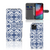 Apple iPhone 11 Pro Hoesje Flower Blue