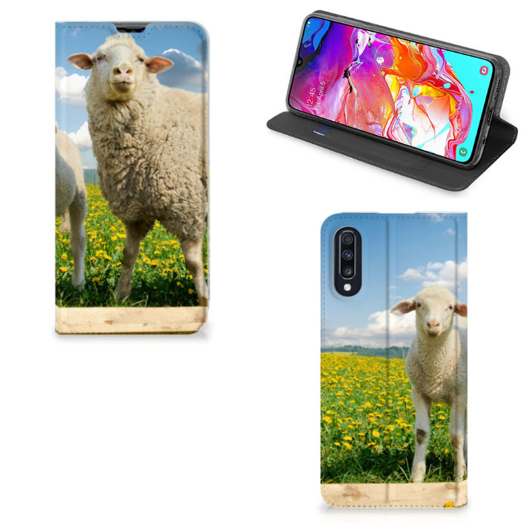Samsung Galaxy A70 Hoesje maken Schaap en Lammetje