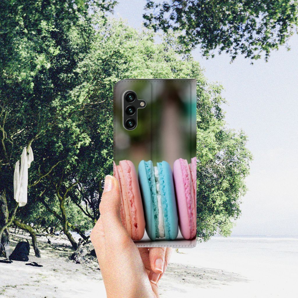 Samsung Galaxy A13 (5G) | Samsung Galaxy A04s Flip Style Cover Macarons - B2C Telecom