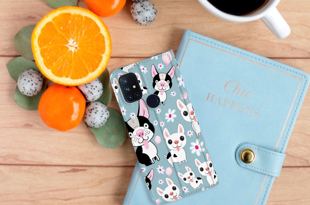 OnePlus Nord N10 5G Hoesje maken Hondjes - B2C Telecom