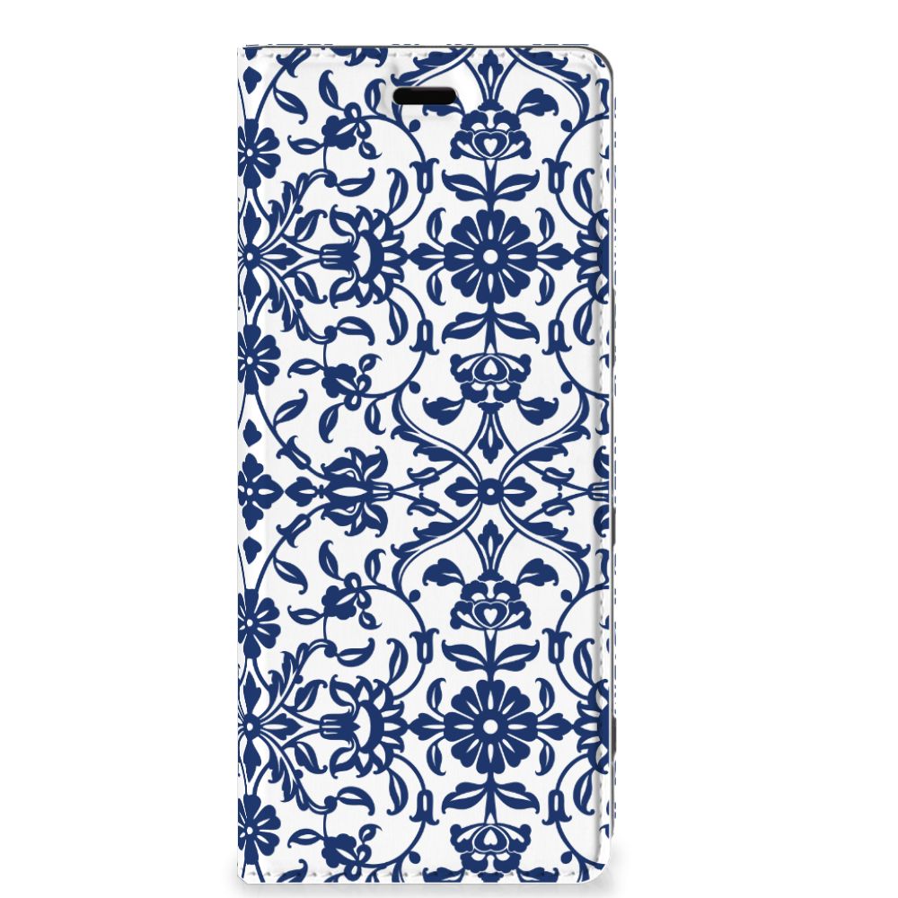 Sony Xperia 5 Smart Cover Flower Blue - B2C Telecom