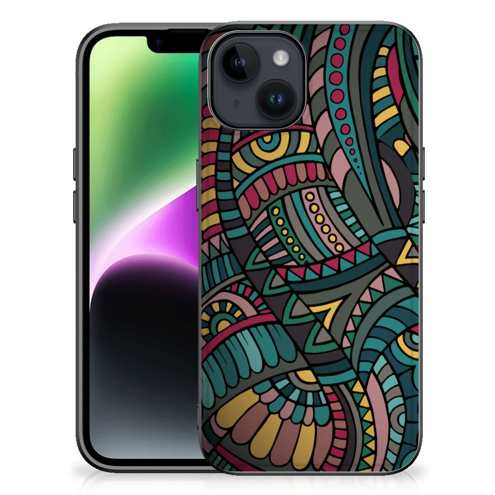 iPhone 15 Back Case Aztec