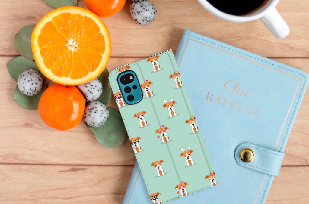Motorola Moto G22 Hoesje maken Pups - B2C Telecom