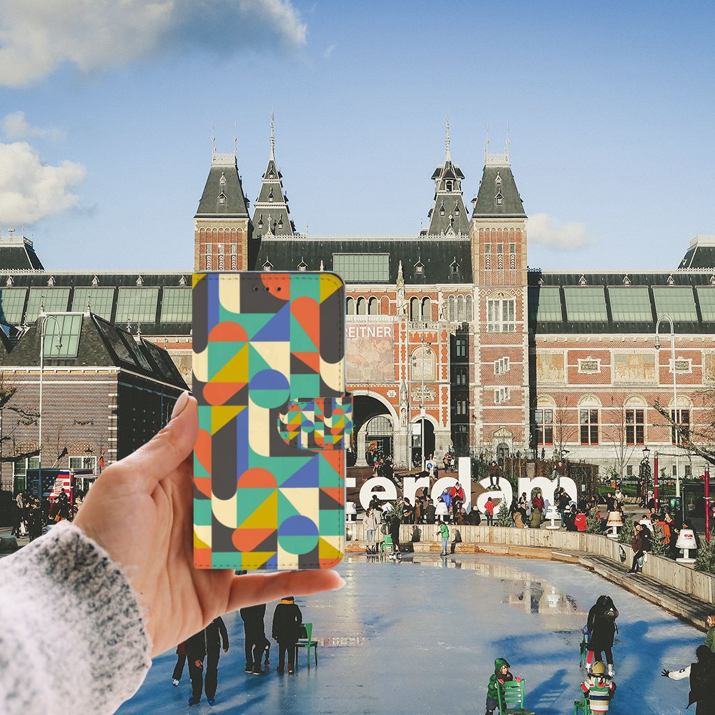 Huawei P10 Lite Telefoon Hoesje Funky Retro