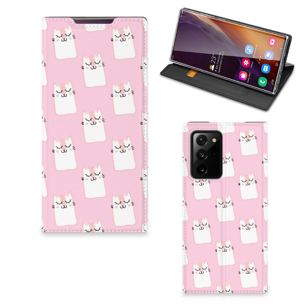 Samsung Galaxy Note 20 Ultra Hoesje maken Sleeping Cats