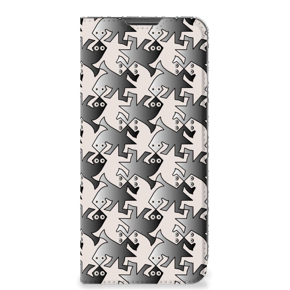 Motorola Moto G22 Hoesje maken Salamander Grey - B2C Telecom