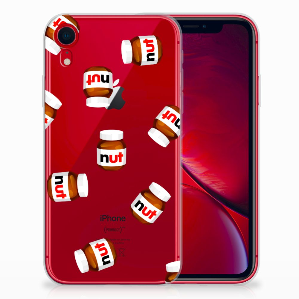 Apple iPhone Xr Siliconen Case Nut Jar