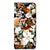 Smart Cover voor OPPO A96 | A76 Dark Flowers - B2C Telecom
